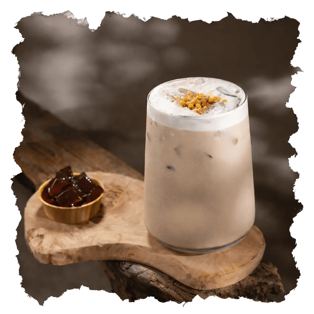 Image of Popcorn Milk Tea with Brown Sugar Tapiochi™